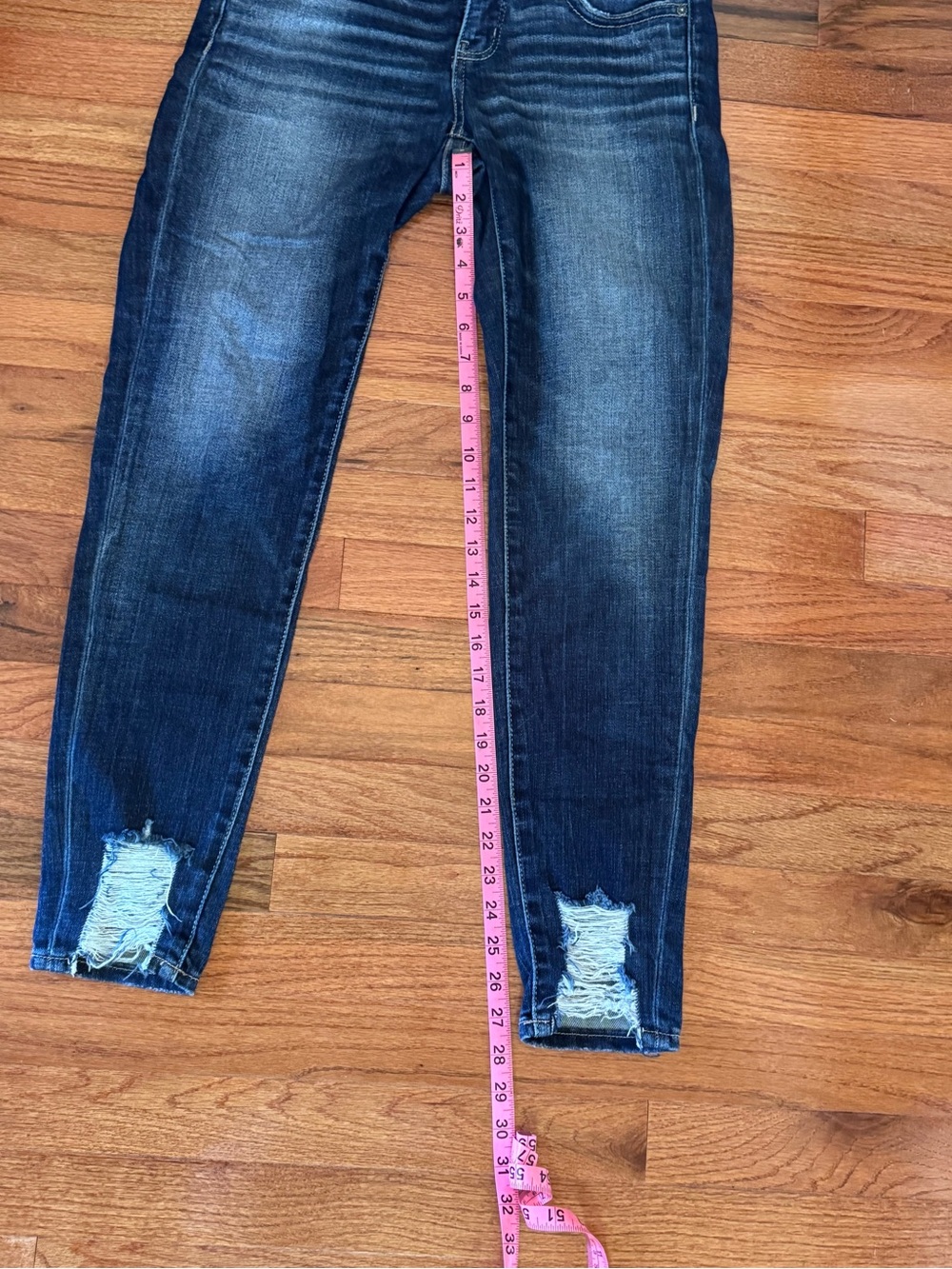 Buckle Black Dark Wash Ankle Skinny Jeans - Picture 9 of 9